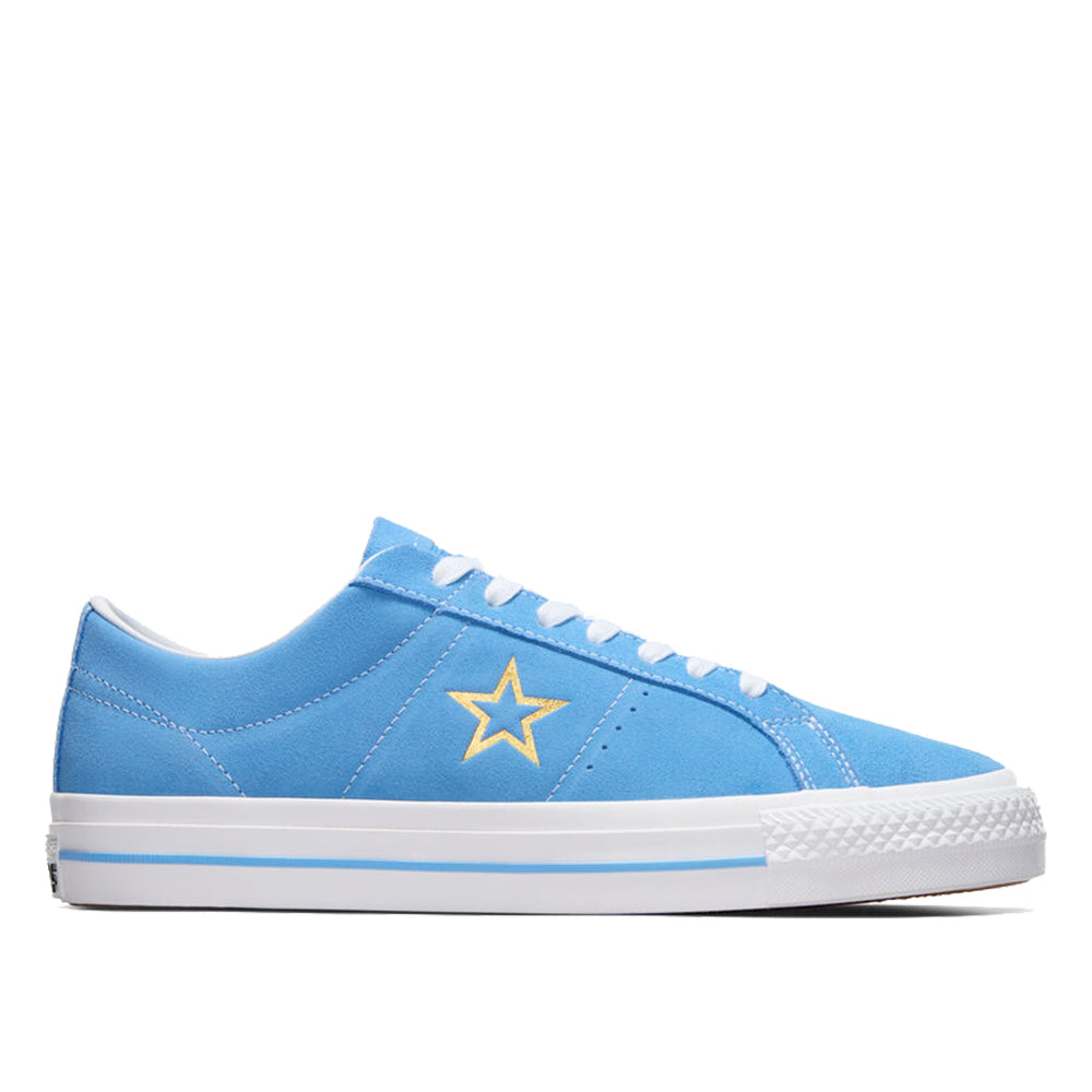 TÊNIS CONVERSE ONE STAR PRO LT BLUE/WHITE/GOLD