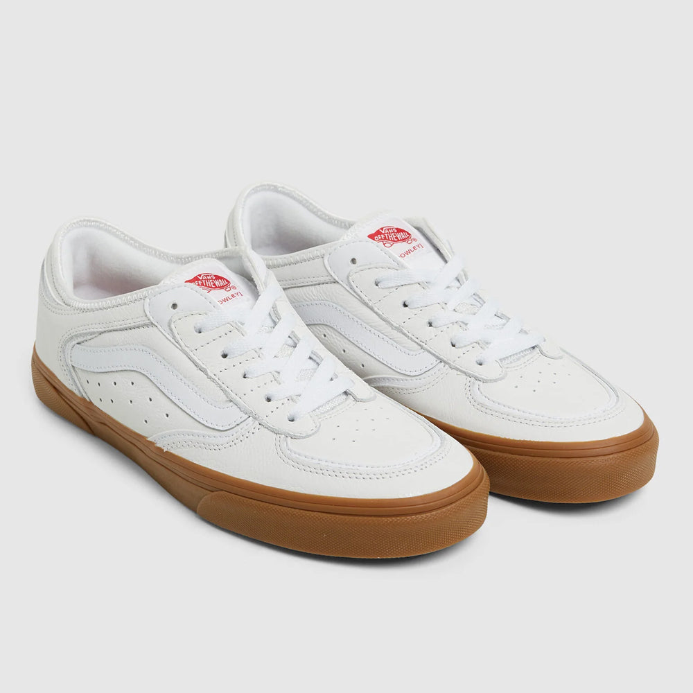 TÊNIS VANS SKATE ROWLEY WHITE/GUM