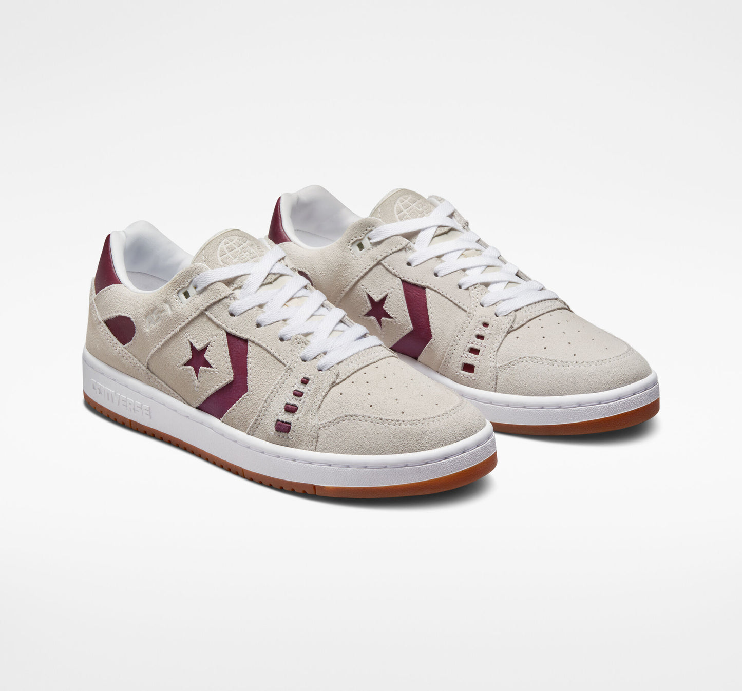 TÊNIS CONVERSE AS-1 PRO EGRET/DARK BURGUNDY/GUM