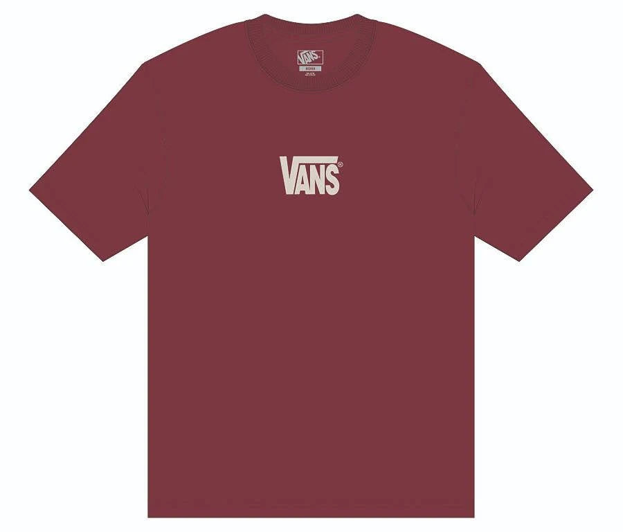 CAMISETA VANS STRETCH LOGO BORDEAUX