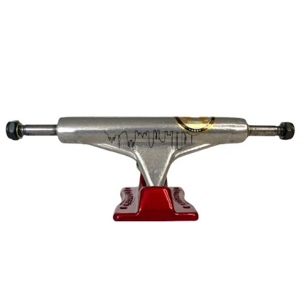 TRUCK STRONGER POLIDO/VERMELHO BARCELONA 139MM