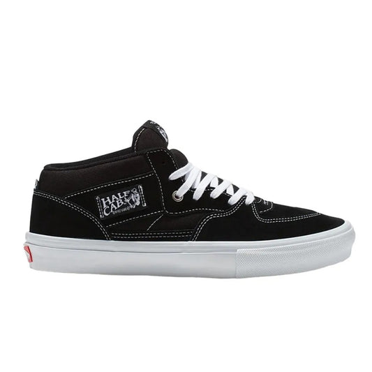 TÊNIS VANS SKATE HALF CAB BLACK WHITE