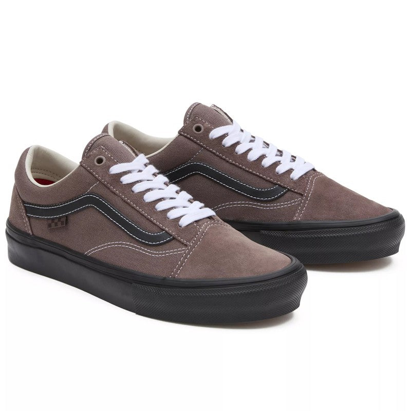 TÊNIS VANS OLD SKOOL SKATE TAUPE BLACK