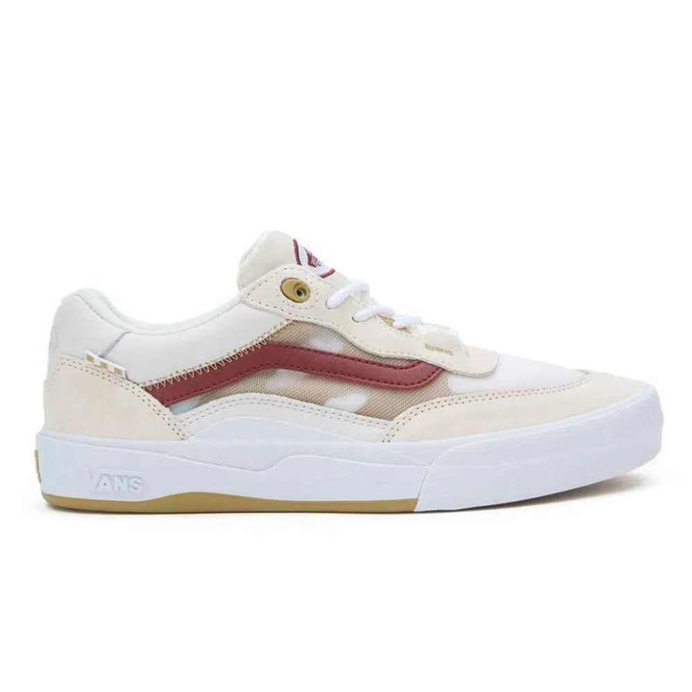 TÊNIS VANS WAYVEE LEATHER TAN / WHITE