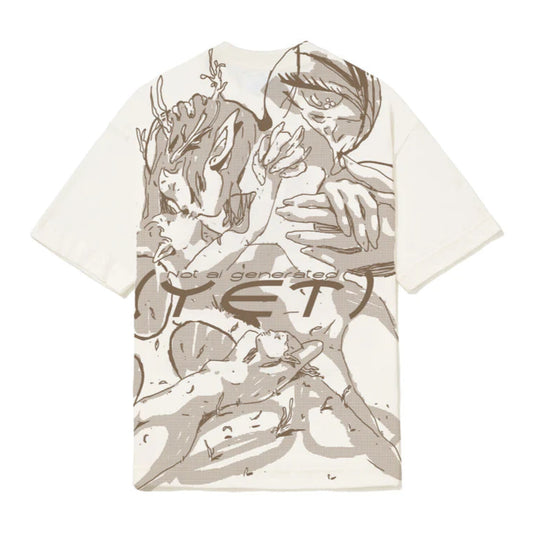 CAMISETA ELO EM COMUM OVER YET BRANCO OFF