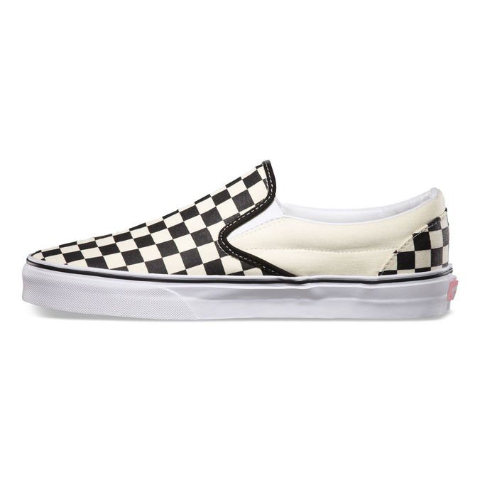 TÊNIS VANS SLIP ON CHECKERBOARD BLACK/WHITE