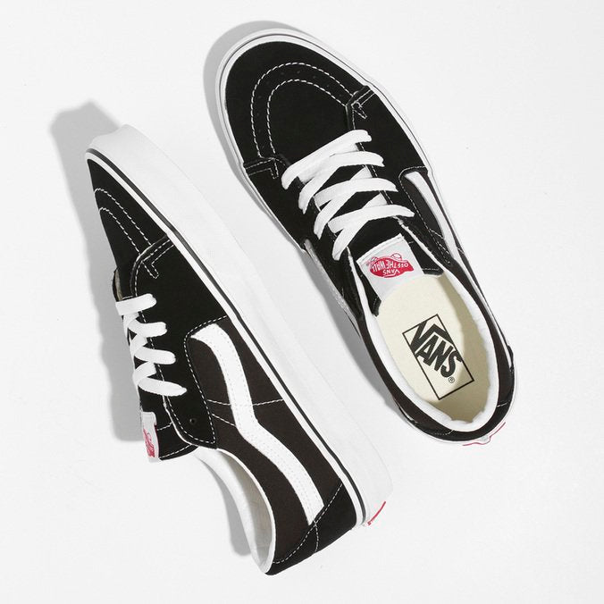TÊNIS VANS SK8-LOW BLACK/TRUE WHITE