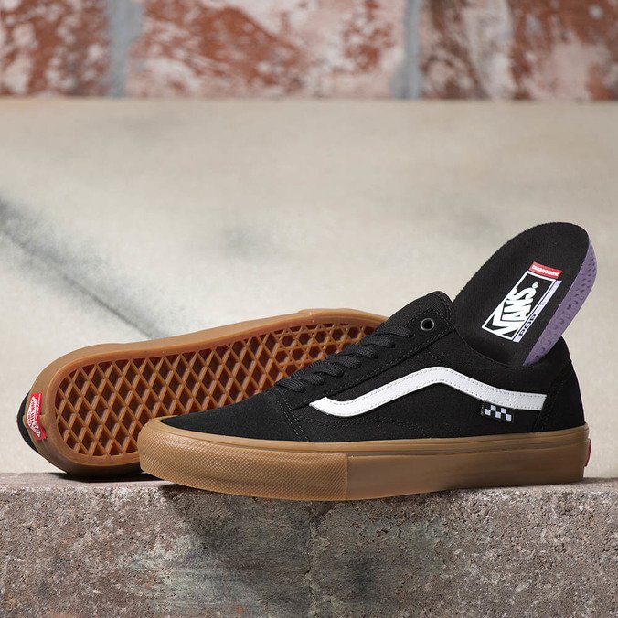 TÊNIS VANS SKATE OLD SKOOL BLACK / GUM