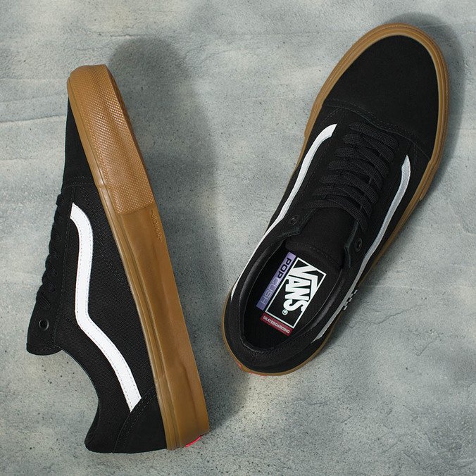 TÊNIS VANS SKATE OLD SKOOL BLACK / GUM