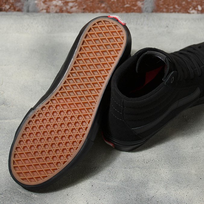TÊNIS VANS SK8-HI SKATE PRO BLACK/BLACK