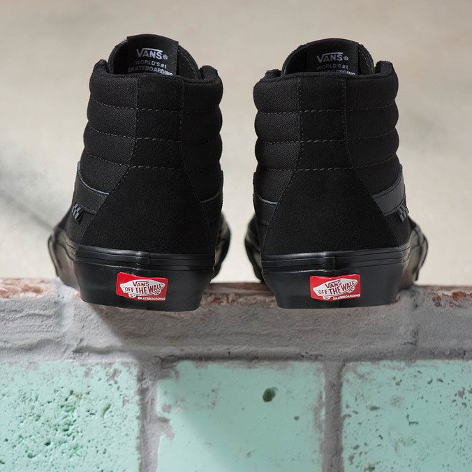 TÊNIS VANS SK8-HI SKATE PRO BLACK/BLACK