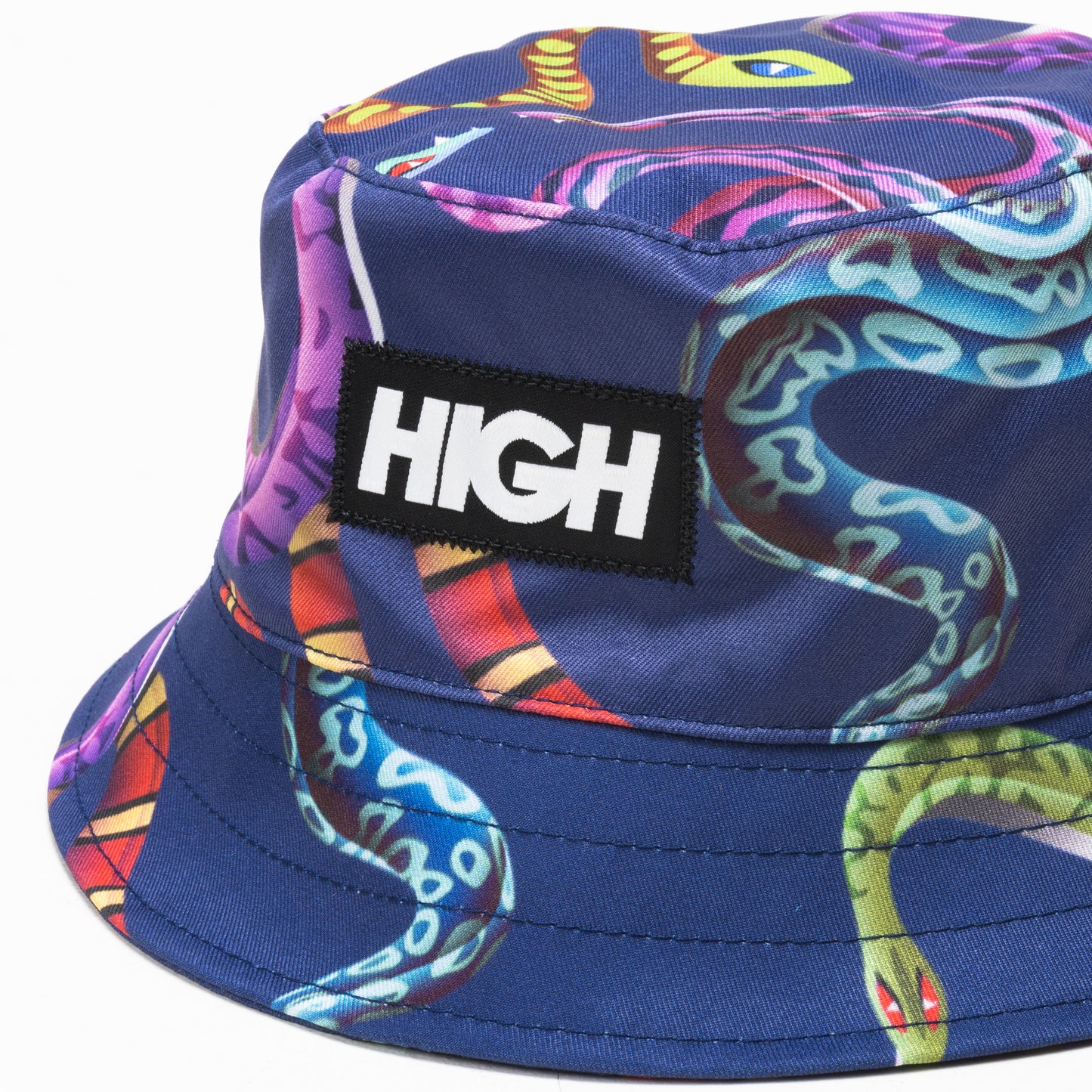 BUCKET HIGH SNAKE NAVY