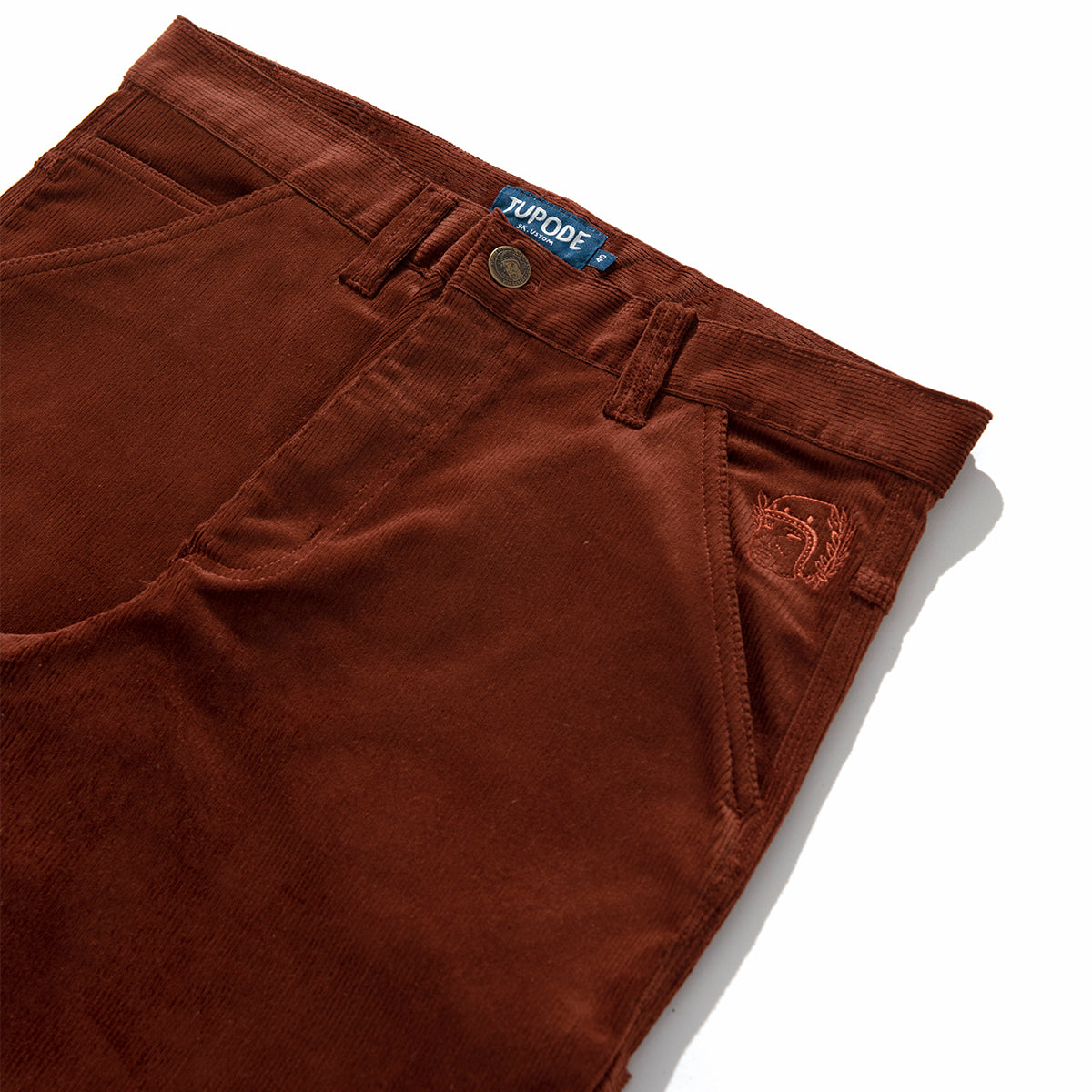 CALÇA TUPODE CARPINTEIRO 699 VELUDO CARAMELO