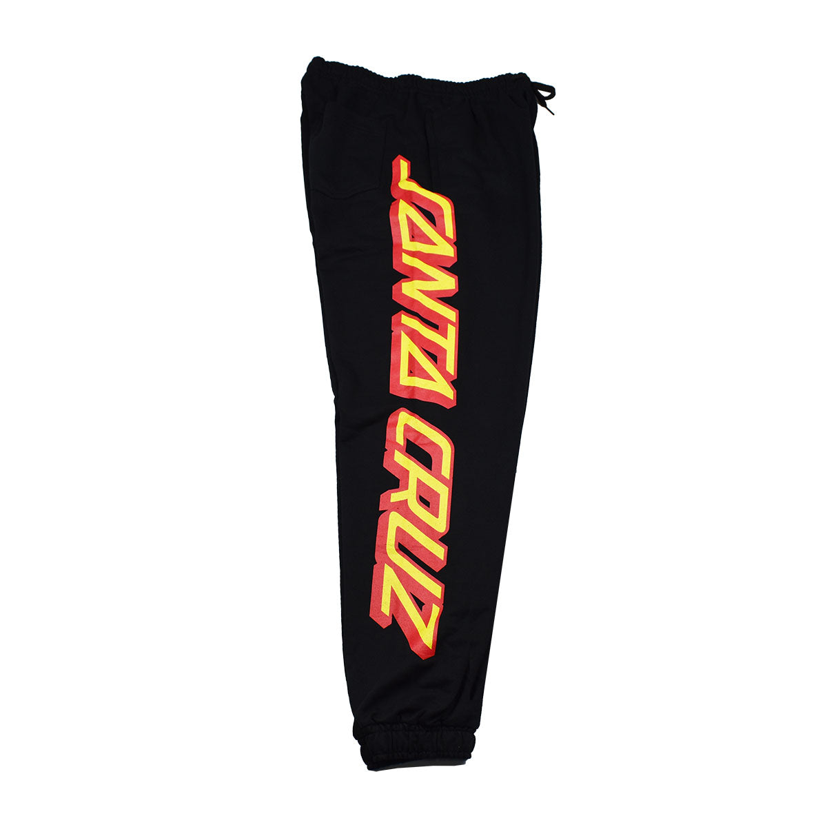 CALÇA MOLETOM SANTA CRUZ BIG STRIP PRETO