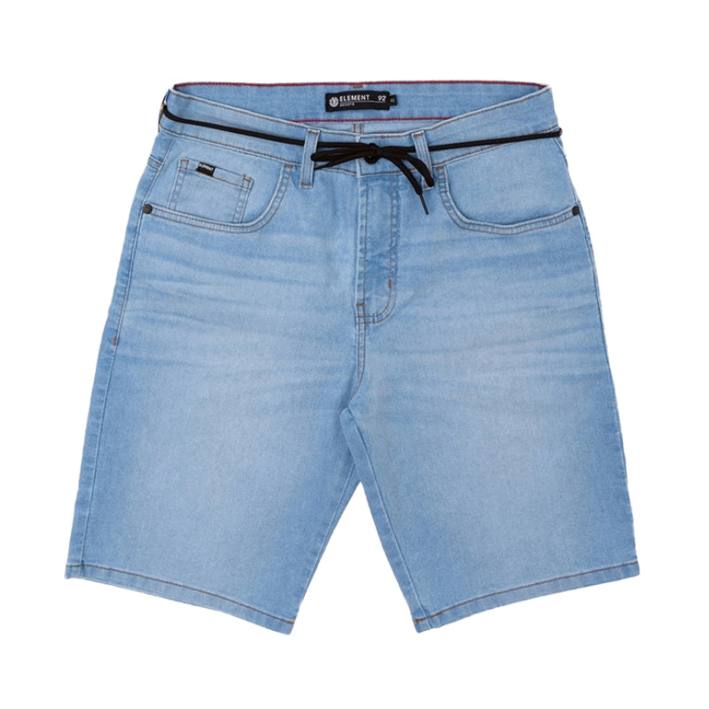 BERMUDA ELEMENT JEANS ESSENTIALS AZUL CLARO