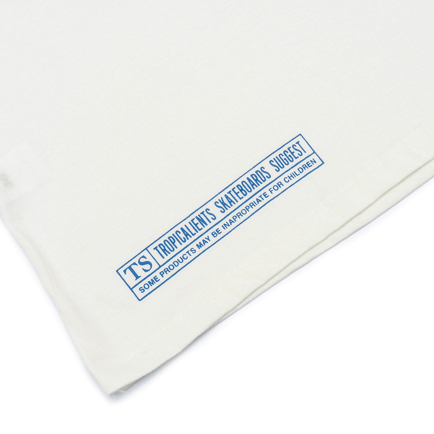 CAMISETA MANGA LONGA TROPICALIENTS INTERFERENCE WHITE