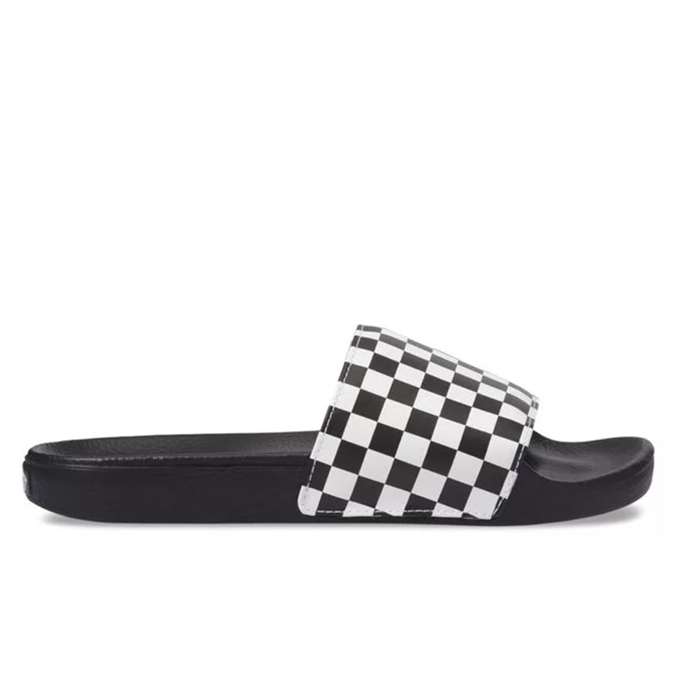 CHINELO VANS SLIDE ON CHECKERBOARD BLACK/WHITE