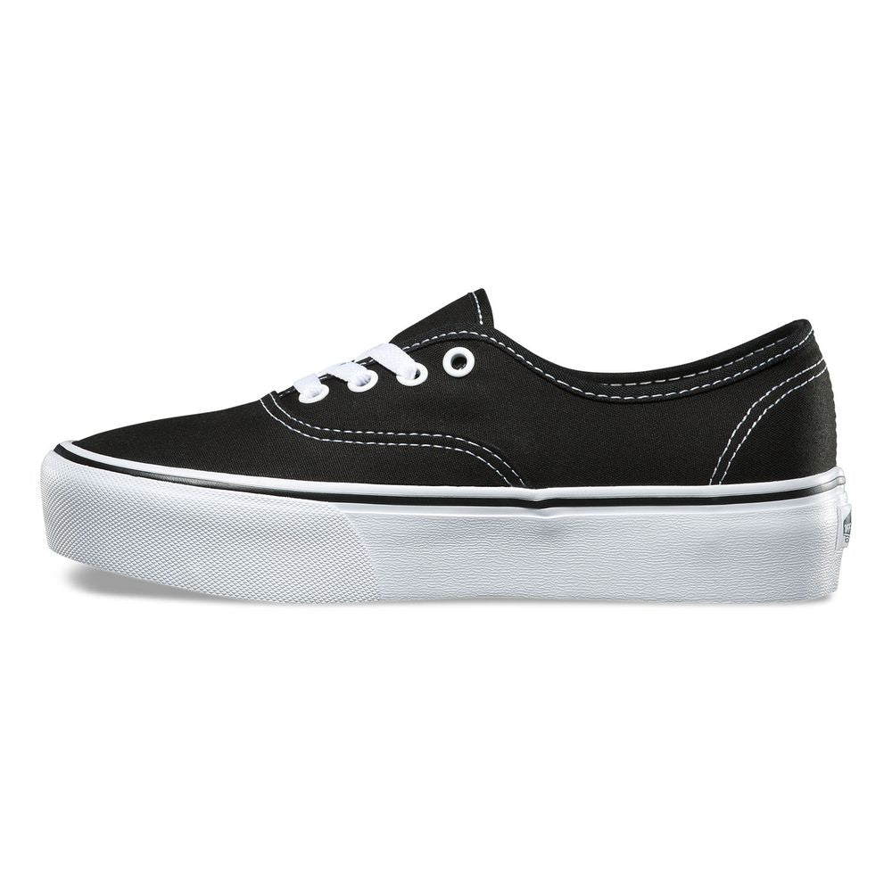 TÊNIS VANS AUTHENTIC PLATFORM BLACK/WHITE