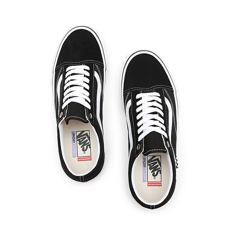 TÊNIS VANS OLD SKOOL PRO  BLACK / WHITE