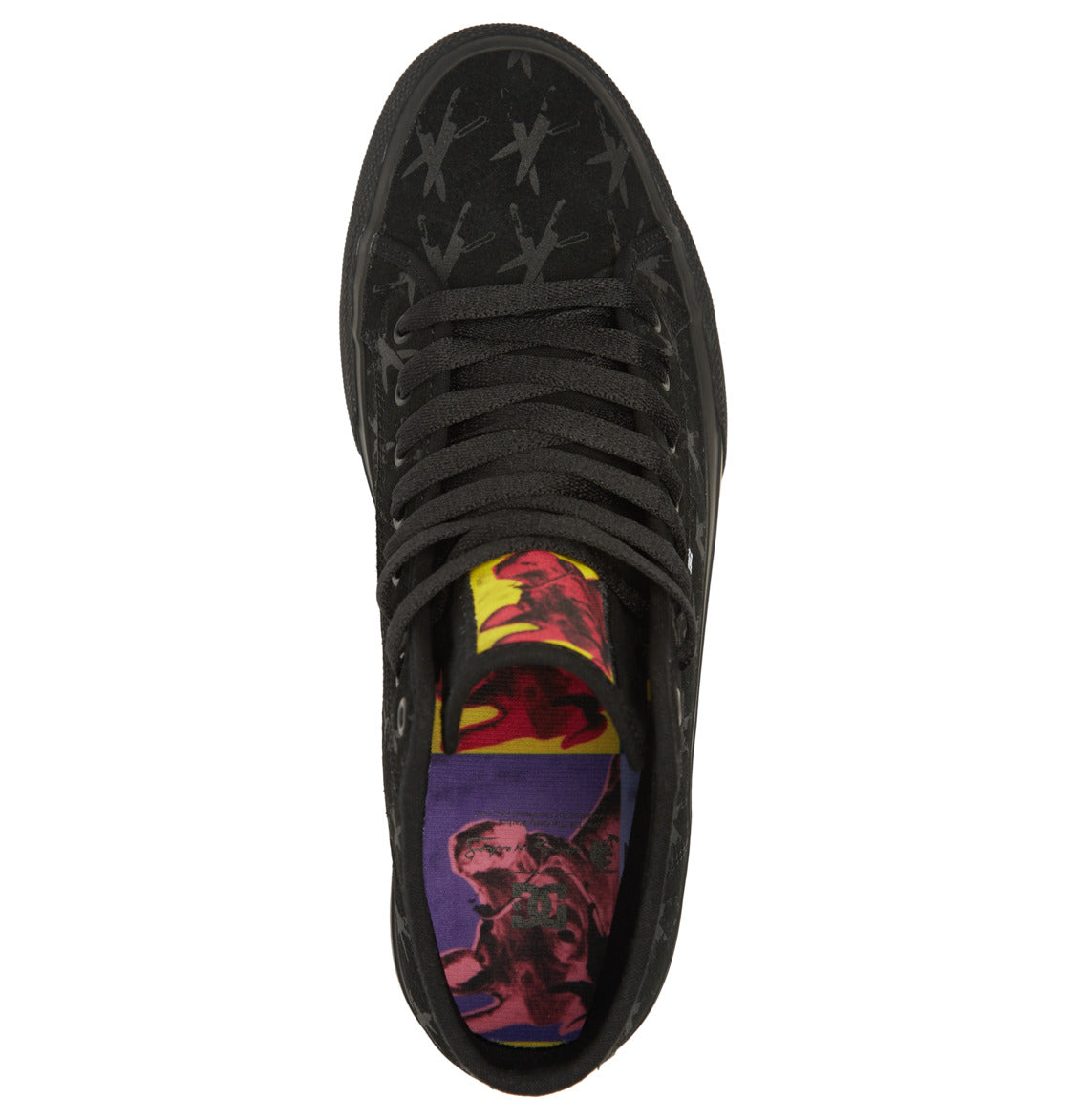 TÊNIS DC AW MANUAL HI BLACK/BLACK