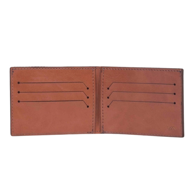 CARTEIRA RVCA CEDAR BIFOLD 2 MARROM