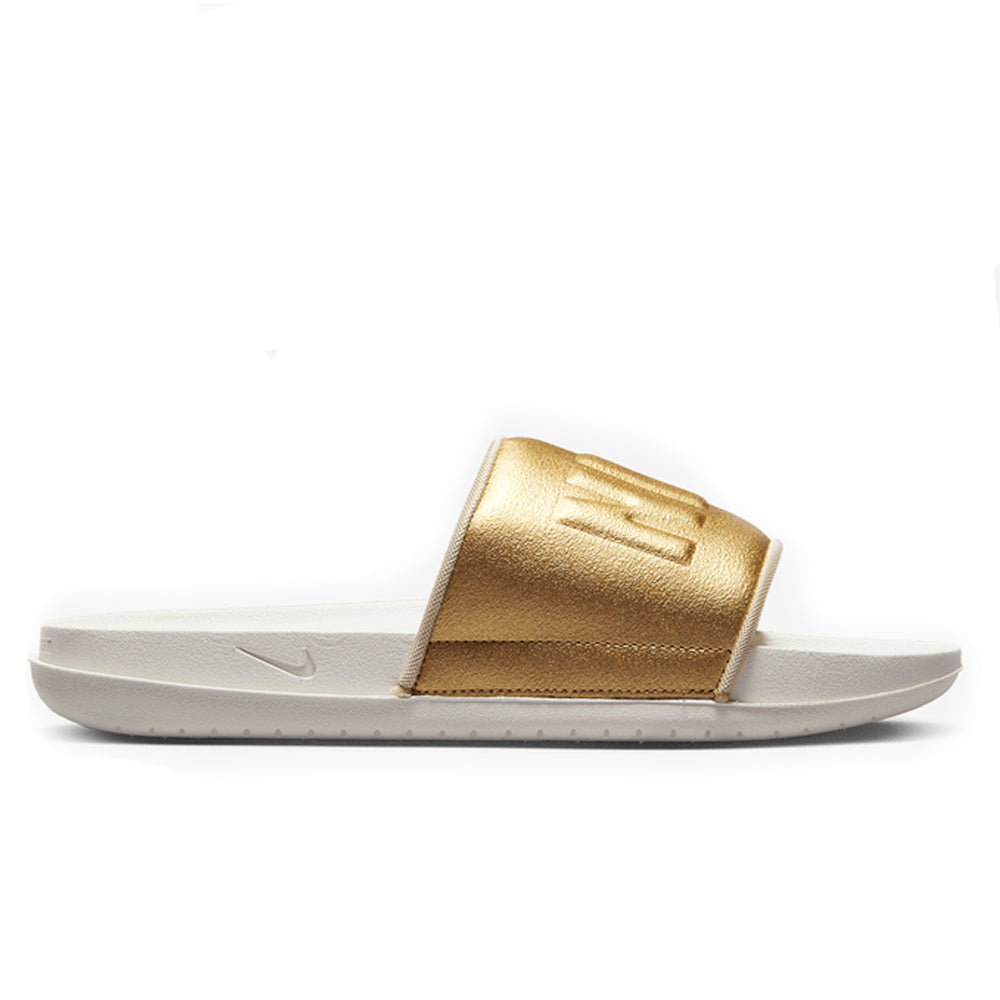 CHINELO NIKE OFFCOURT SLIDE METALLIC GOLD
