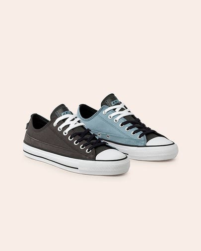 TÊNIS CONVERSE CT LOW PRO AZUL OXIDADO/CINZA ESCURO/BRANCO
