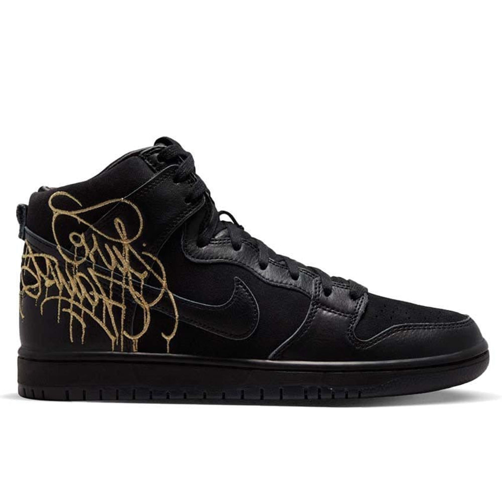 Nike sb high tops black on sale