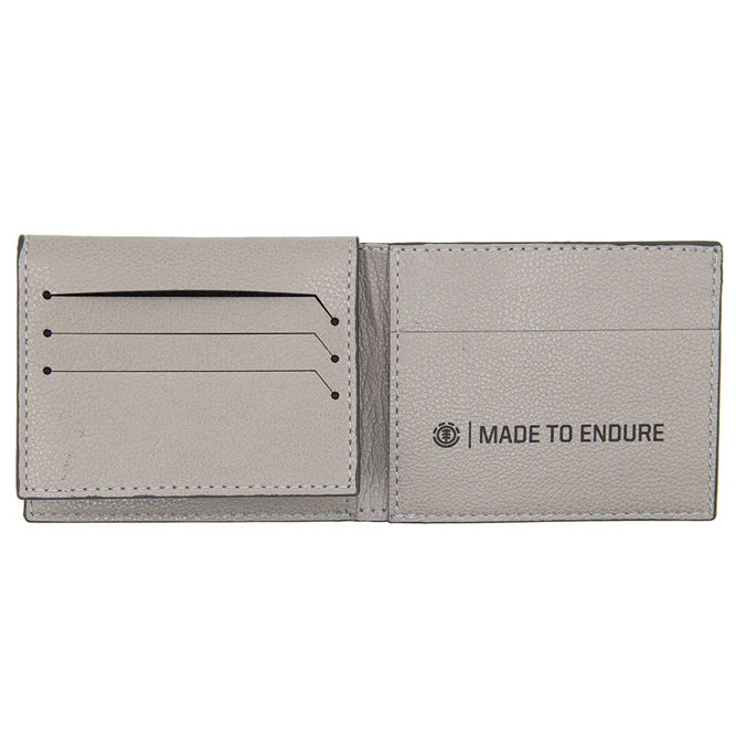 CARTEIRA ELEMENT ENDURE CINZA ESCURO