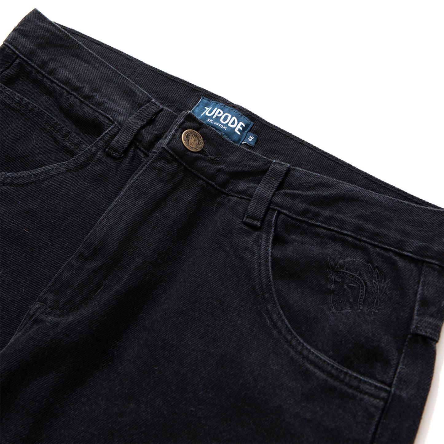 CALÇA TUPODE JEANS 678 PRETO STONE