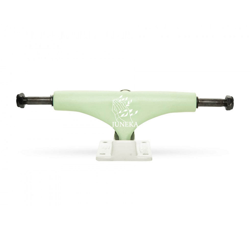 TRUCK METALLUM JUNEKA 139MM - BRANCO VERDE