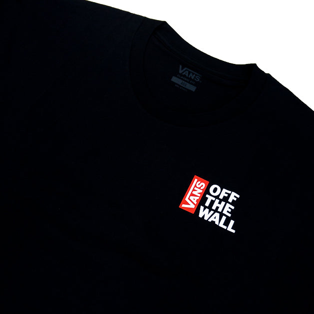 CAMISETA VANS OFF THE WALL BLACK