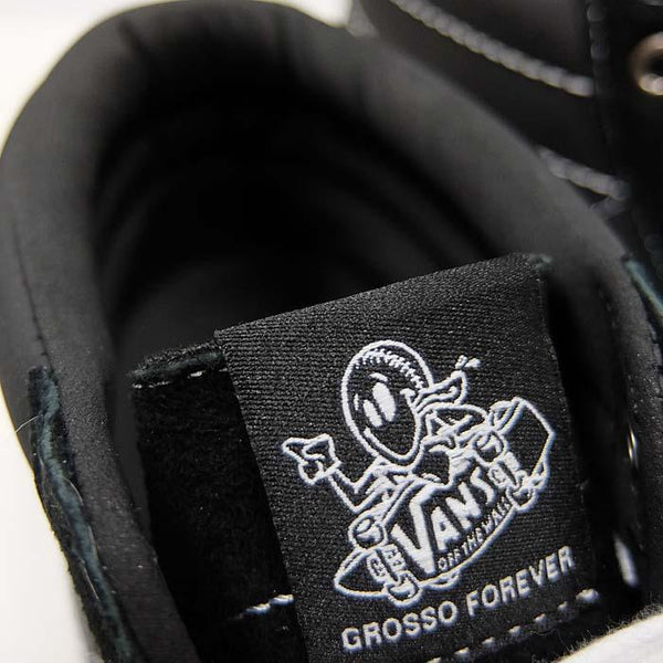 TÊNIS VANS SK8-MID GROSSO BLACK/WHITE
