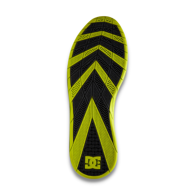 TÊNIS DC WILLIAMS SLIM GREY/BLACK/GREEN