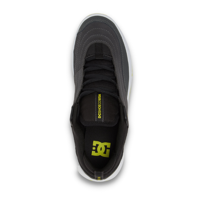 TÊNIS DC WILLIAMS SLIM GREY/BLACK/GREEN