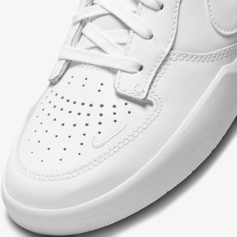 TÊNIS NIKE SB FORCE 58 PRM L WHITE/WHITE
