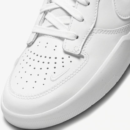 TÊNIS NIKE SB FORCE 58 PRM L WHITE/WHITE