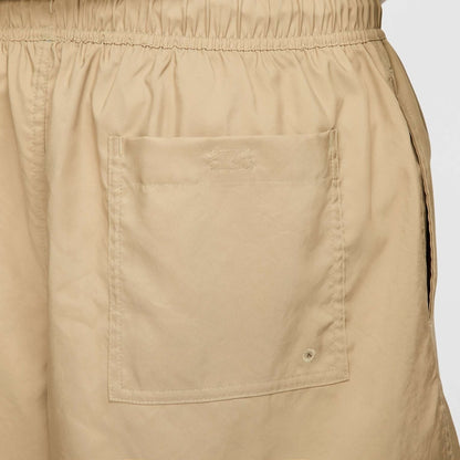 SHORTS NIKE CLUB FLOW PARACHUTE BEIGE/WHITE