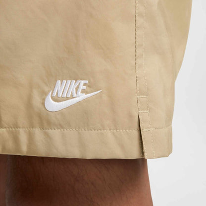 SHORTS NIKE CLUB FLOW PARACHUTE BEIGE/WHITE