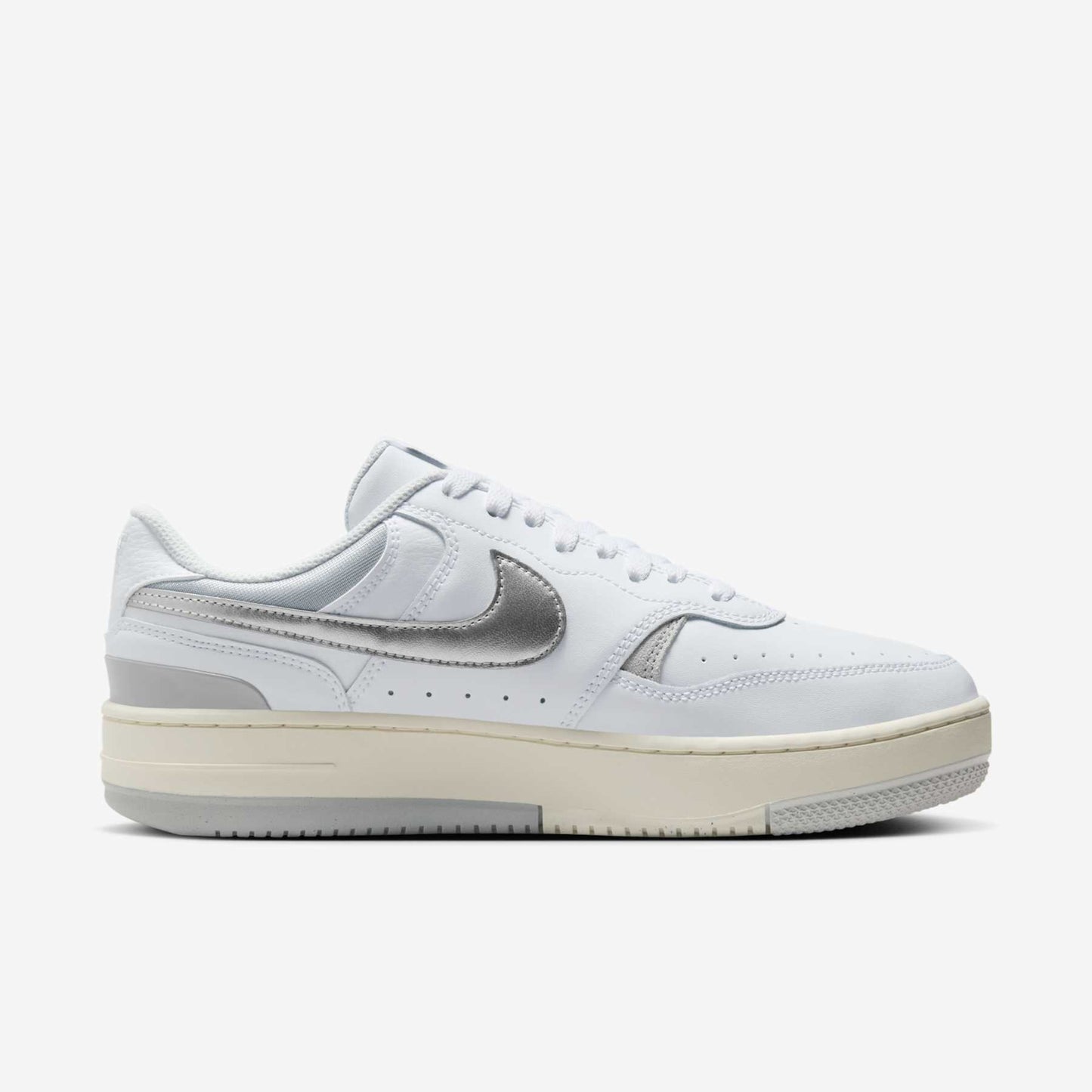 TÊNIS NIKE GAMMA FORCE WHITE/METALLIC SILVER