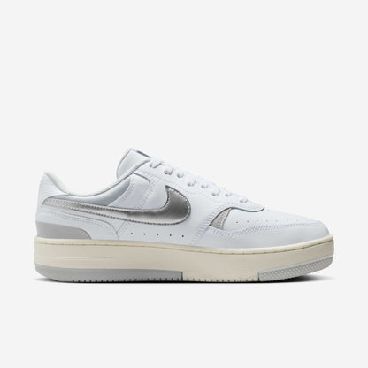 TÊNIS NIKE GAMMA FORCE WHITE/METALLIC SILVER