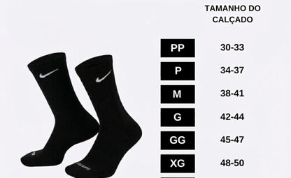 Meia Nike Everyday Elevate (3 Pares) Branca - foto 5