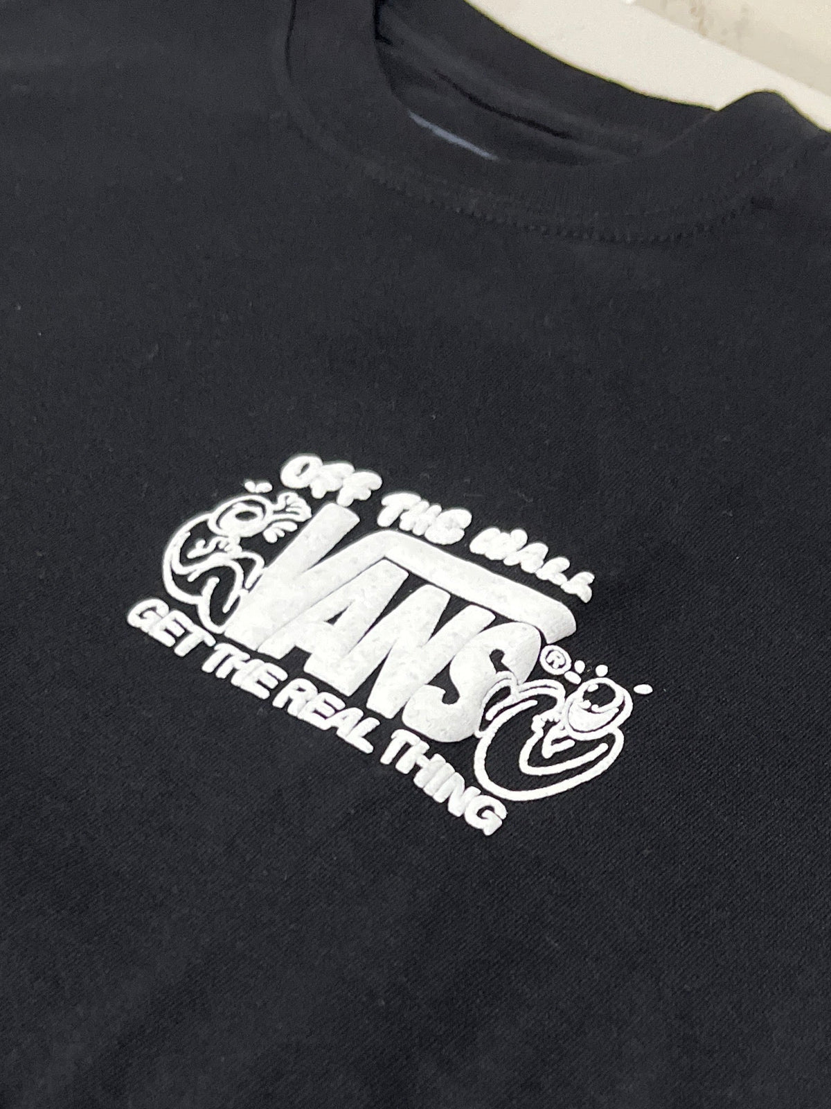 CAMISETA LONGSLEEVE VANS THROWBACK MIXER BLACK