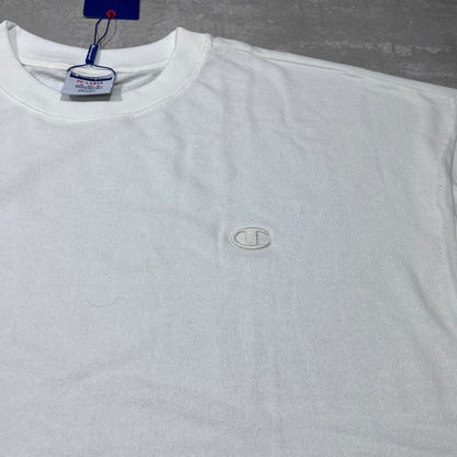 CAMISETA OVERSIZED CHAMPION TERRY C LOGO OFF WHITE