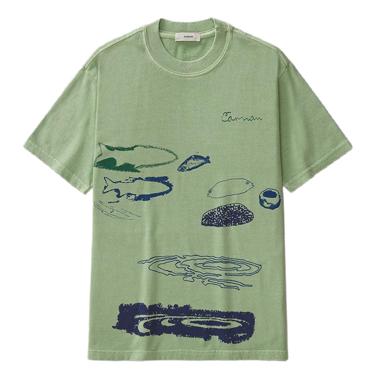 CAMISETA CARNAN PEARL MINT GREEN