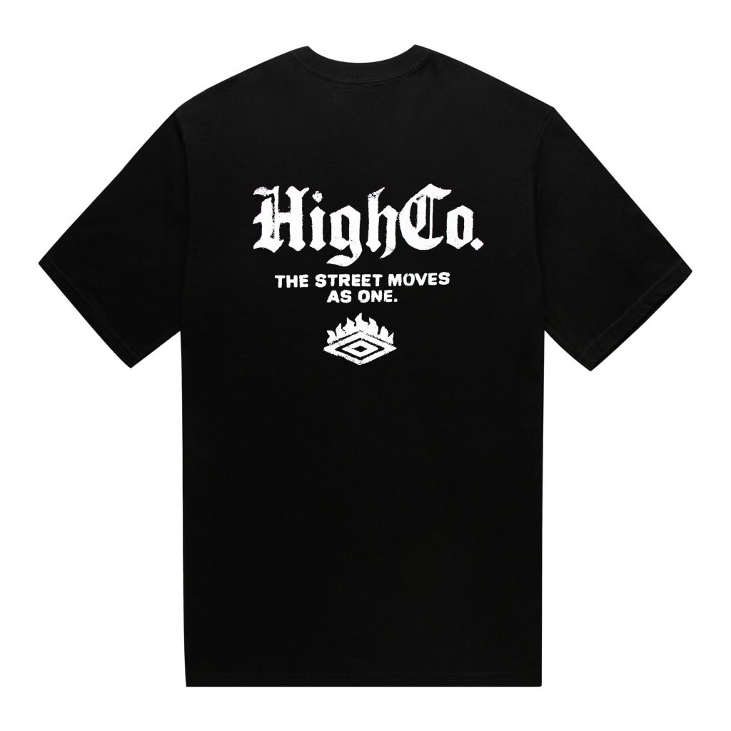 CAMISETA HIGH STREET UNIT BLACK