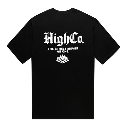CAMISETA HIGH STREET UNIT BLACK