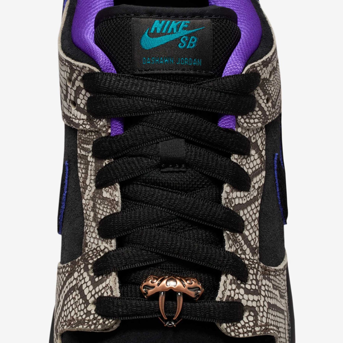 TÊNIS NIKE SB DUNK LOW PRO X DASHAWN JORDAN BRIGHT SPRUCE