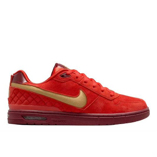 TÊNIS NIKE SB PAUL RODRIGUEZ ZOOM AIR LOW QS HABANERO RED/CLUB GOLD