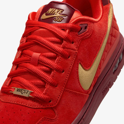 TÊNIS NIKE SB PAUL RODRIGUEZ ZOOM AIR LOW QS HABANERO RED/CLUB GOLD